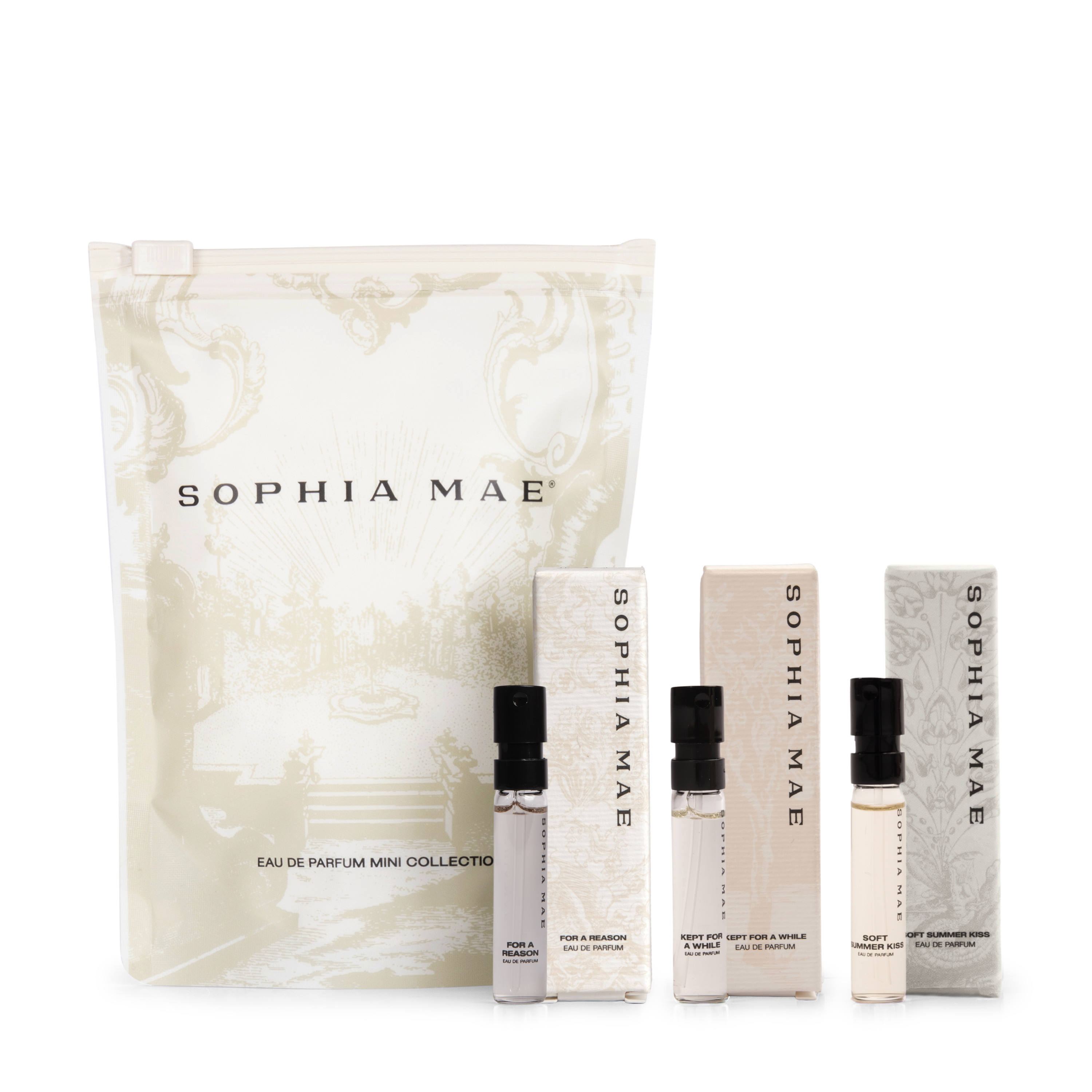 SOPHIA MAE's best seller eau de parfum mini collection.