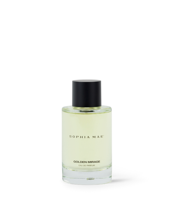 SOPHIA MAE Golden Mirage 100 ml Eau de Parfum bottle.