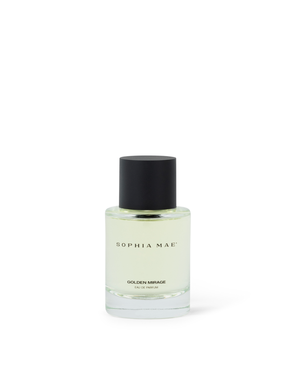 SOPHIA MAE Golden Mirage 50 ml Eau de Parfum bottle.
