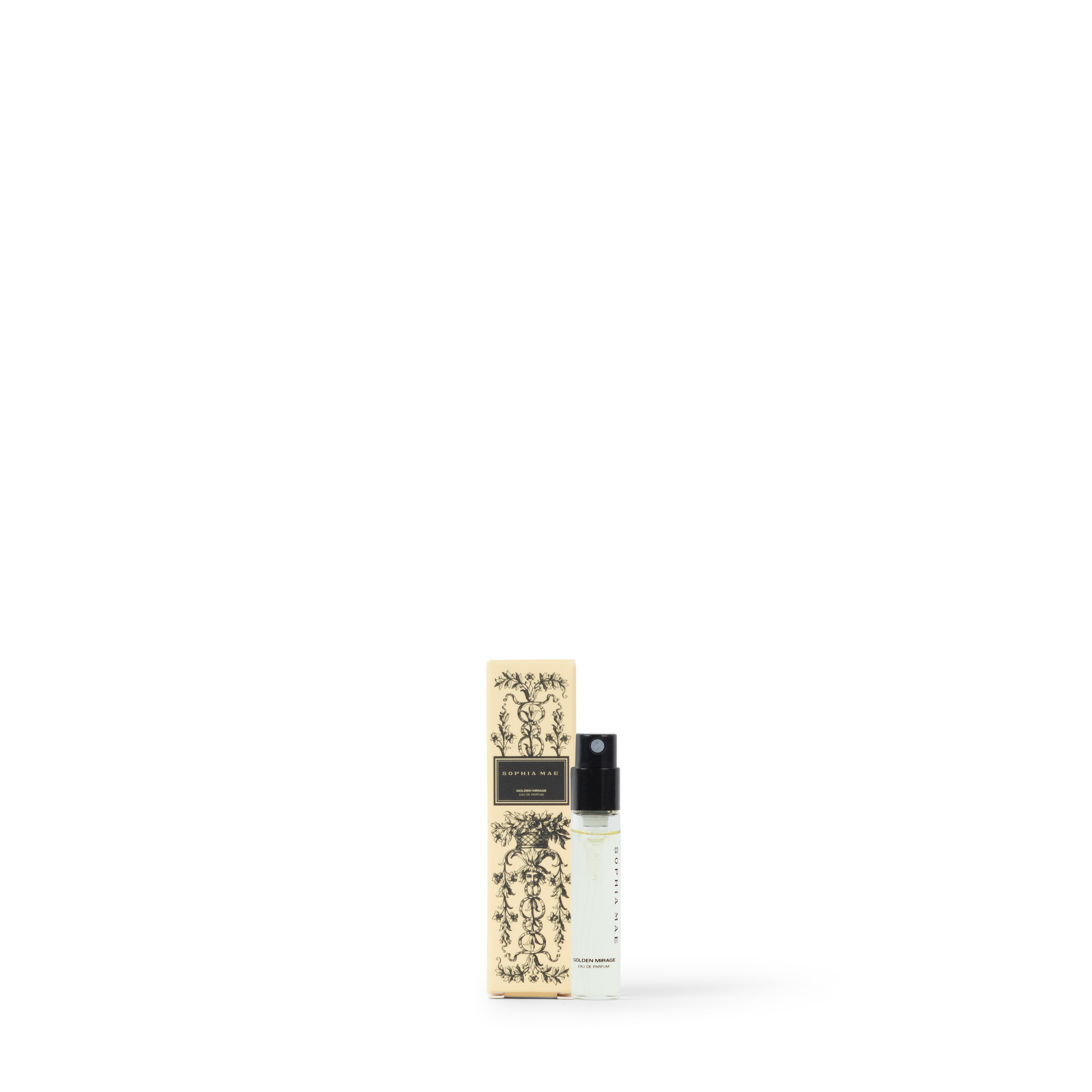 Golden Mirage perfume sample.