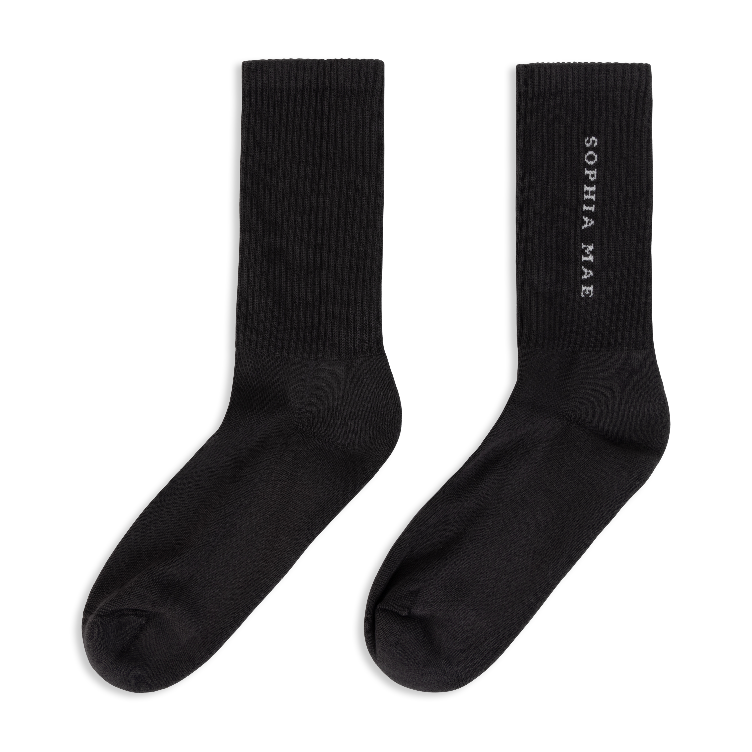 Signature Socks - high quality cotton socks with SOPHIA MAE logo