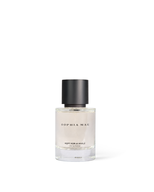 SOPHIA MAE Kept For A While 50 ml Eau de Parfum with branded packaging.