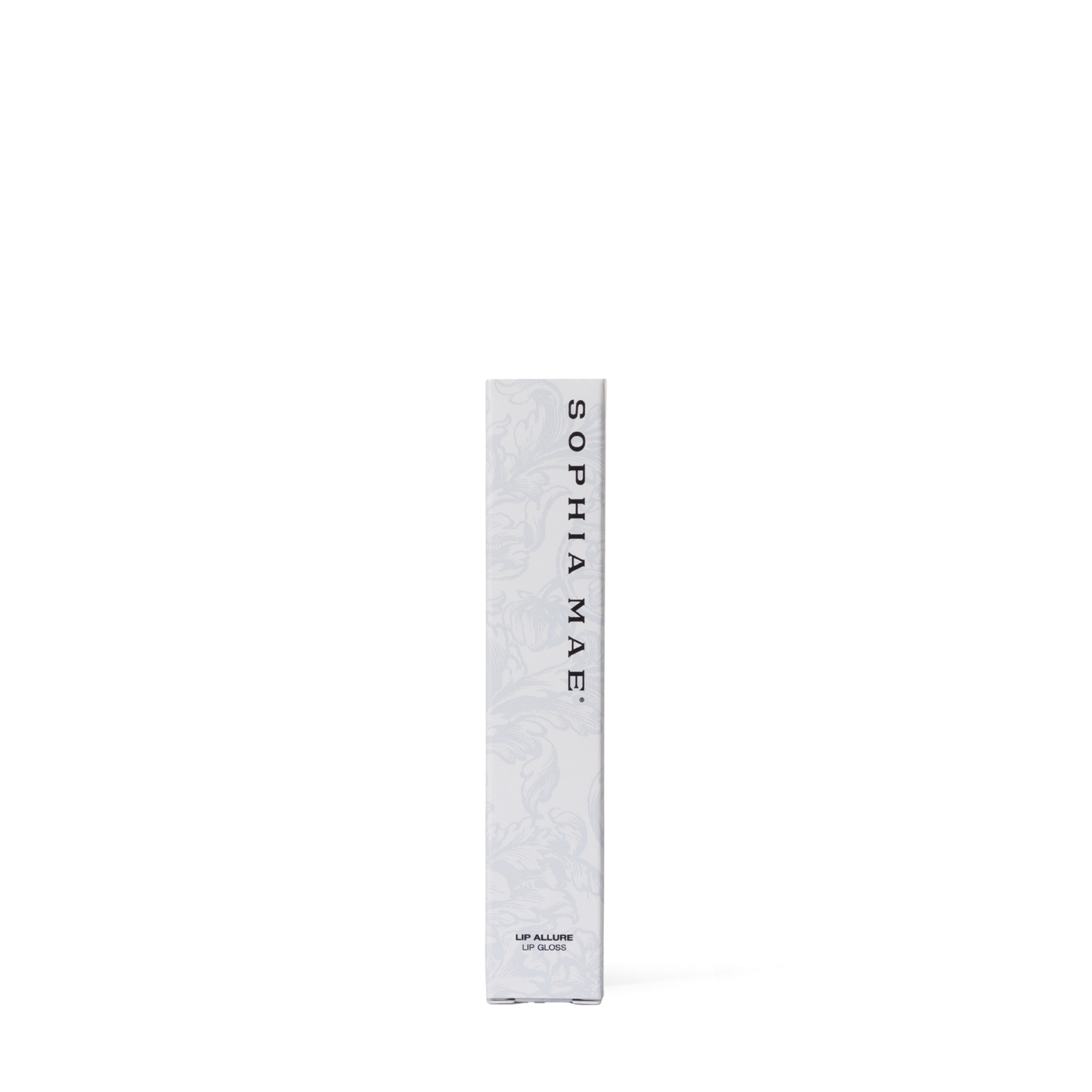 Lip Allure lip gloss packaging by SOPHIA MAE.