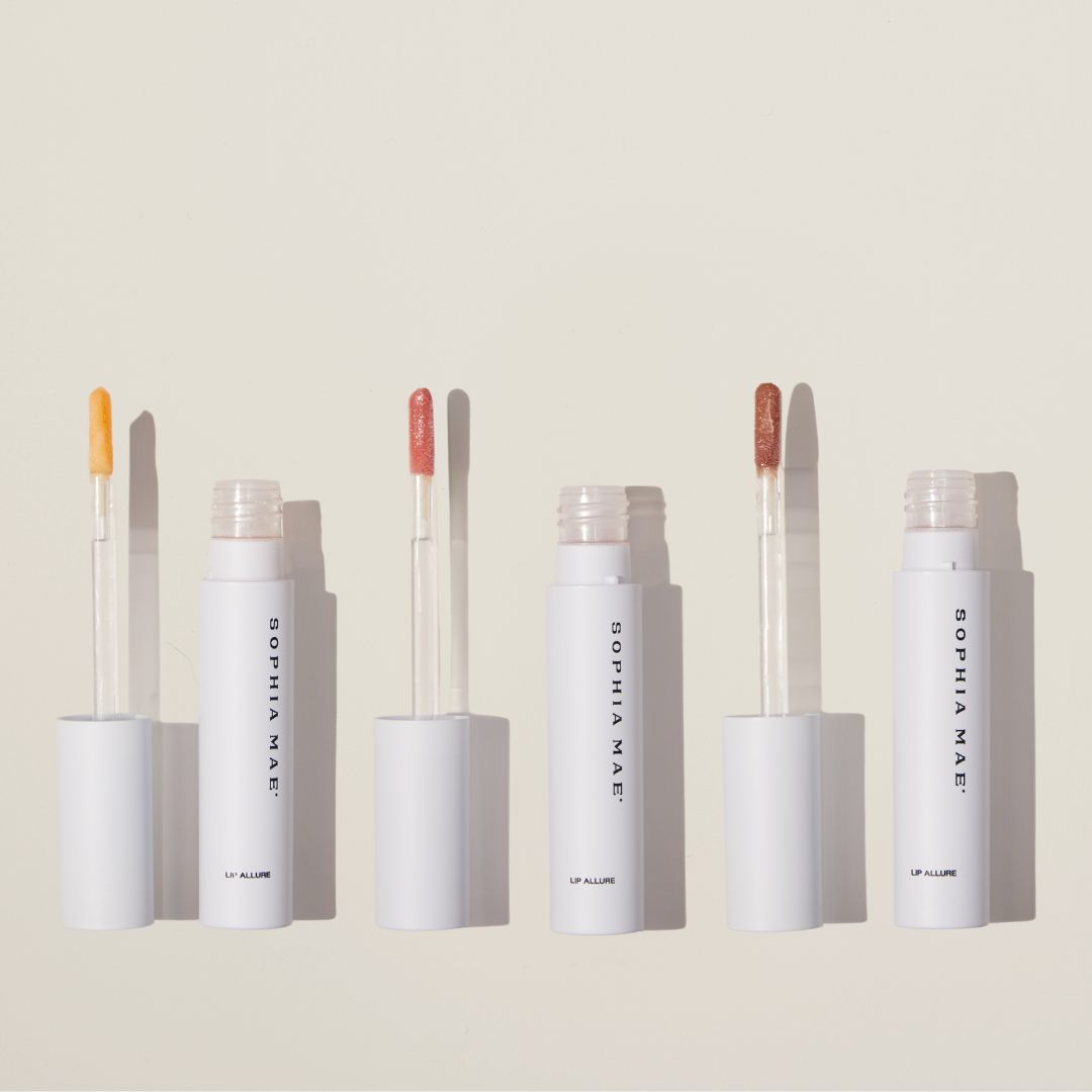 Luxurious lip gloss set for gift