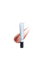 SOPHIA MAE Lip Glaze Soft Brown with sheer glossy finish.