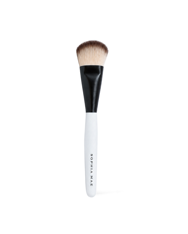 SOPHIA MAE Liquid Blending Brush with dense bristles for seamless makeup application.