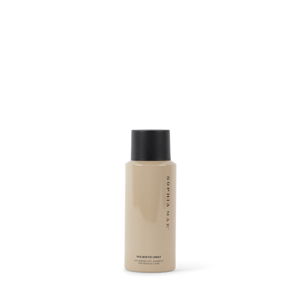 Majestic Mist vegan mini dry shampoo and volumizing spray for freshness and volume