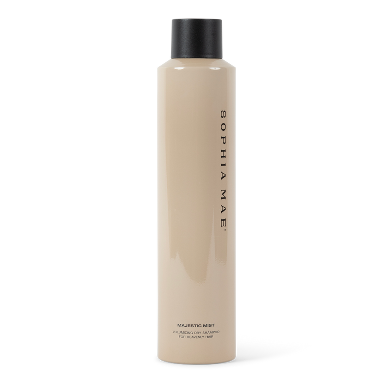 Majestic Mist – vegan dry shampoo and volumizing spray for freshness and volume