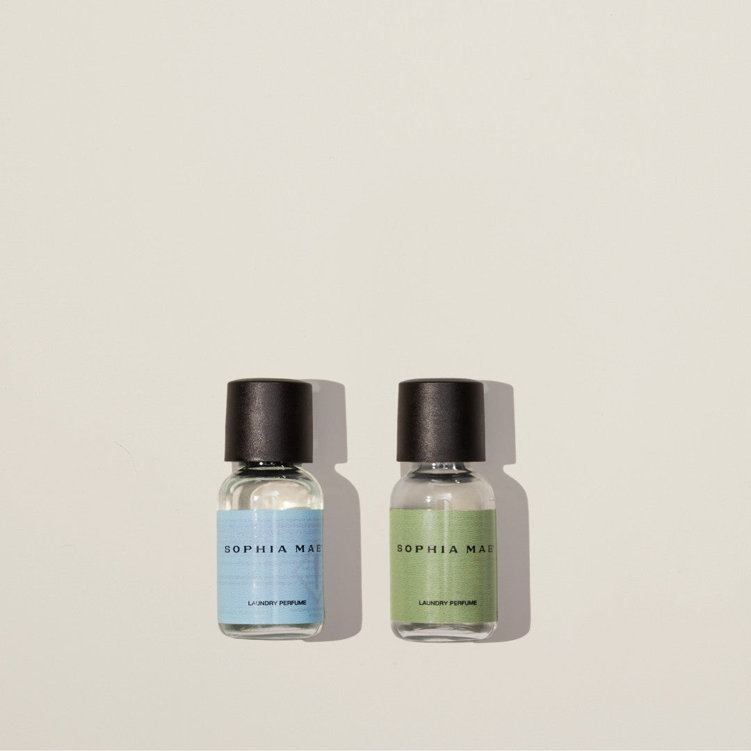 Laundry perfume sample set.