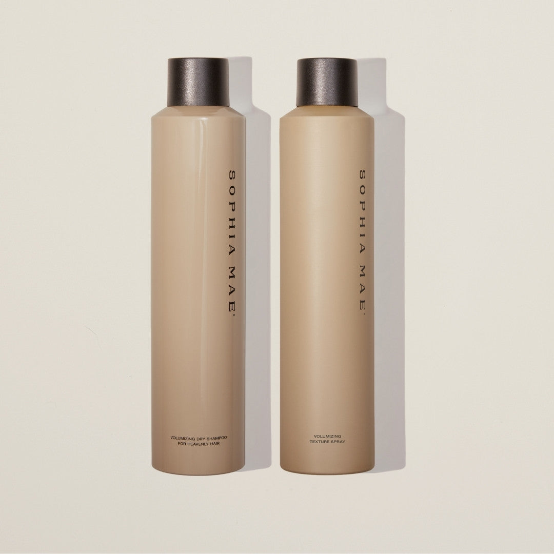 Hair texture spray vs dry shampoo.