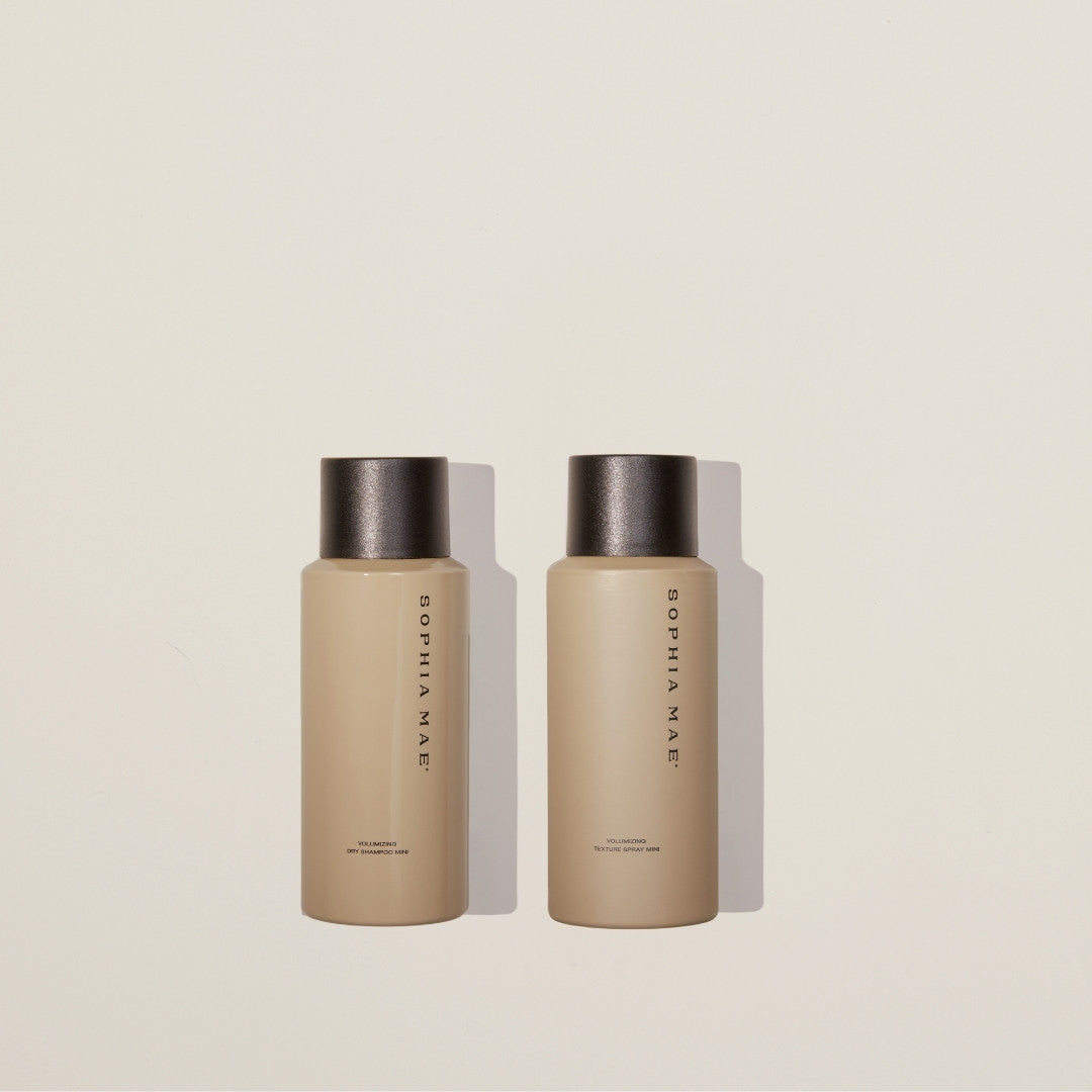 Travel dry shampoo vs texture spray.