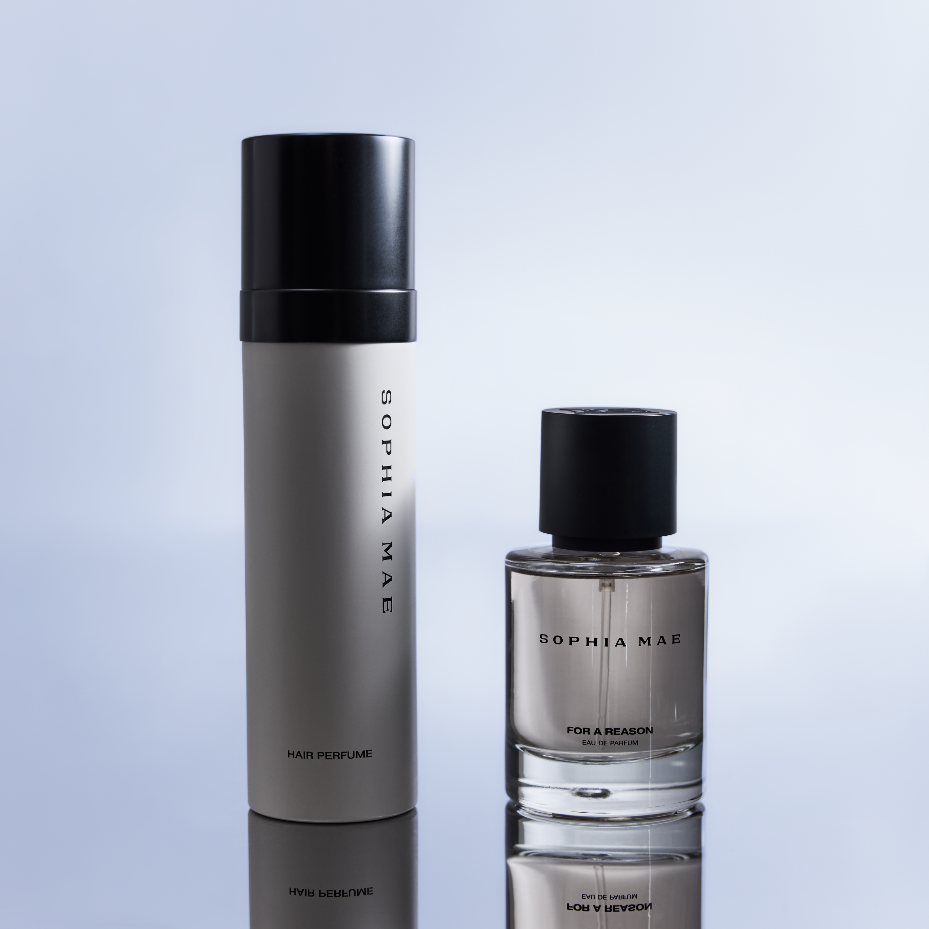 SOPHIA MAE's best seller Aura, know For a Reason, in a perfume and perfume for your hair.