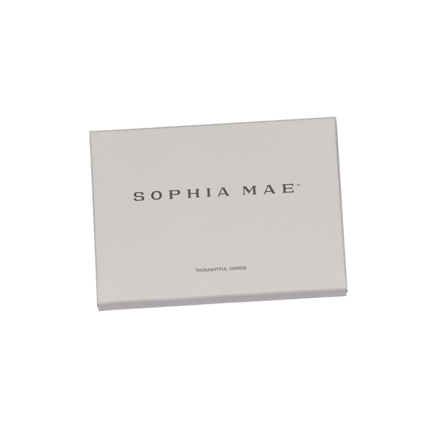 set of luxury greeting cards in an A6 greeting card box