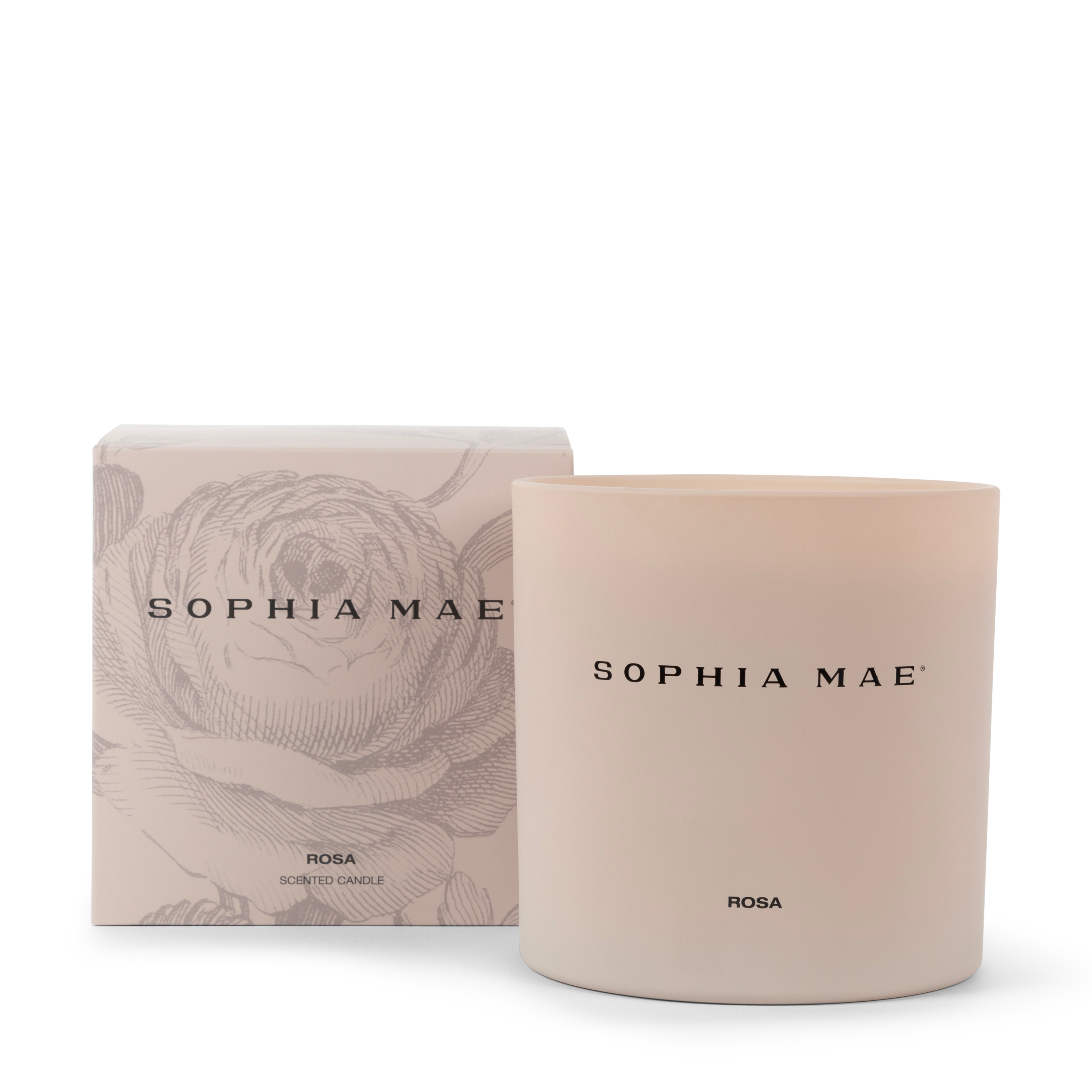 ROSA SCENTED CANDLE MAXI | SOPHIA MAE by Monica Geuze