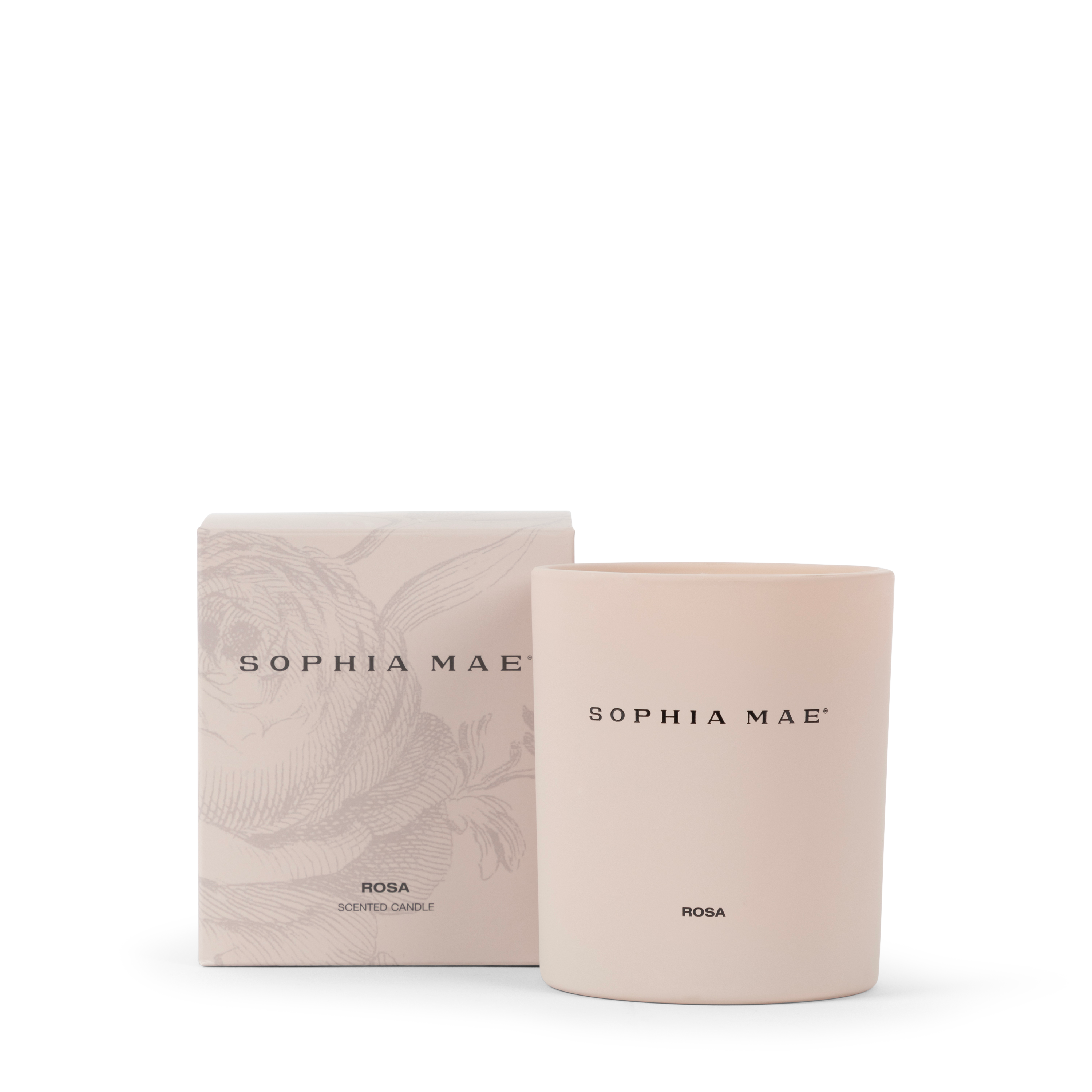 MIDI SCENTED CANDLE ROSA | SOPHIA MAE by Monica Geuze