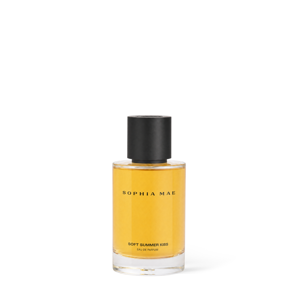 Packshot flacon of SOPHIA MAE's Soft Summer Kiss eau de parfum in 100 ml.