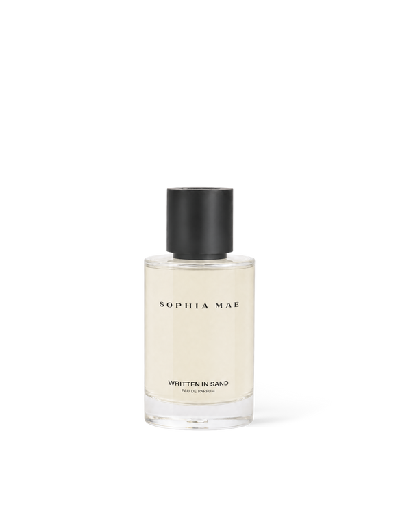 SOPHIA MAE Written In Sand 100 ml Eau de Parfum bottle.