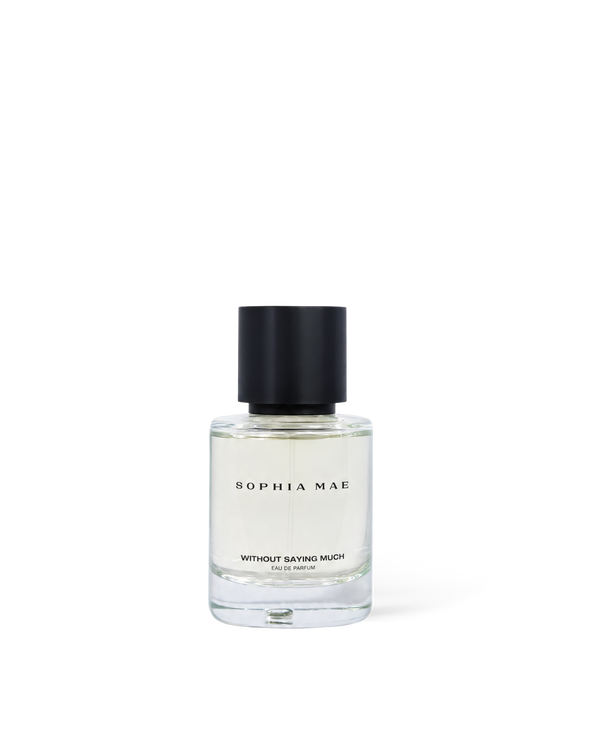 SOPHIA MAE Without Saying Much Eau de Parfum 50 ml bottle.