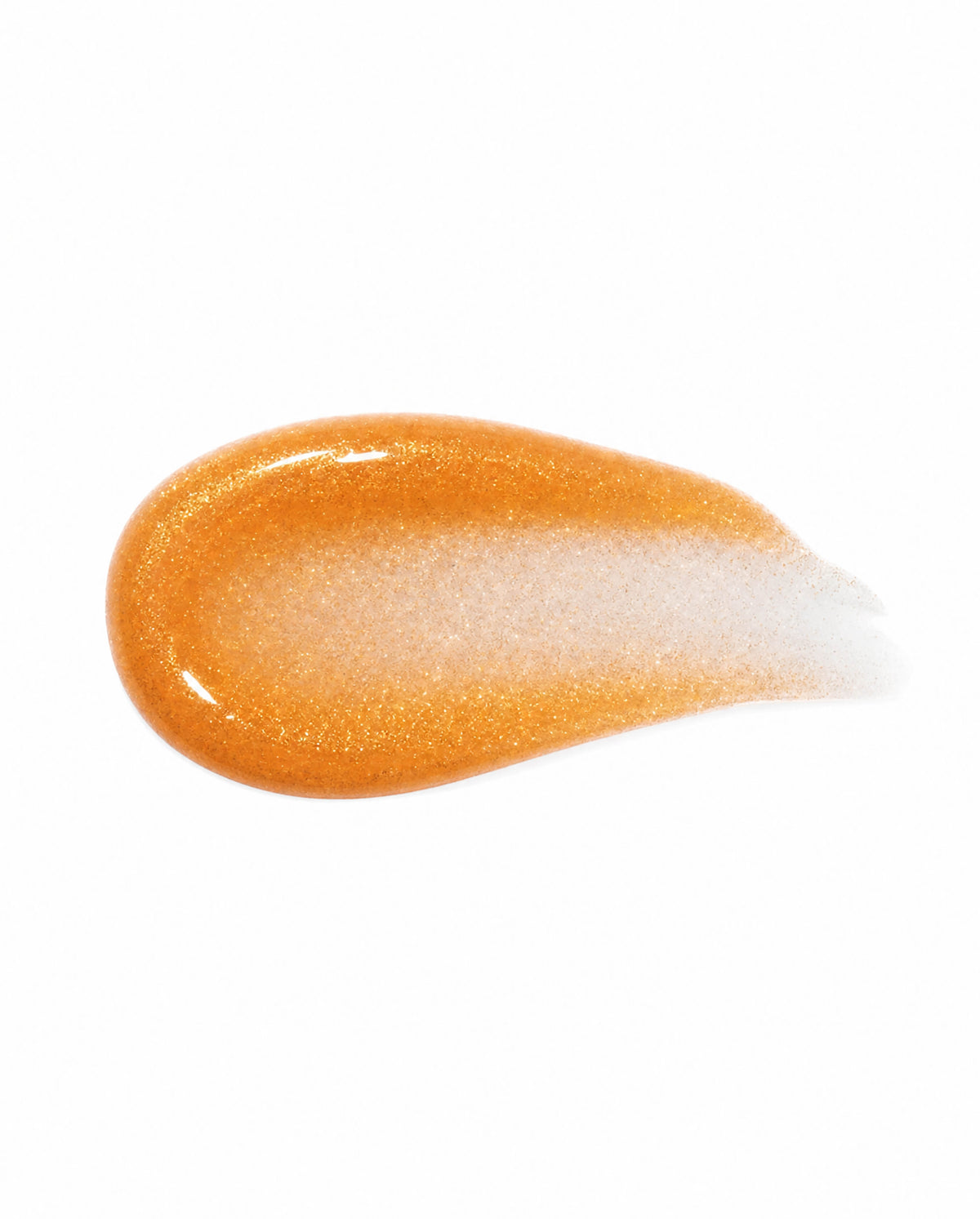 Golden shimmer swatch of SOPHIA MAE Plumping Lip Allure SOPHIA MAE on a light background.